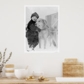 Poster Nome de chien et d'enfant Alaska 1926 (Cuisine)