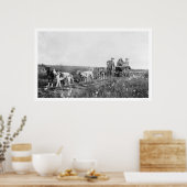 Poster Nome du train de marionnettes, Alaska 1906 (Cuisine)