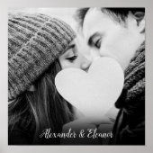 Poster Noms de script de votre photo préférée (Devant)