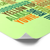 Poster Noms Pour Bigfoot (Coin)