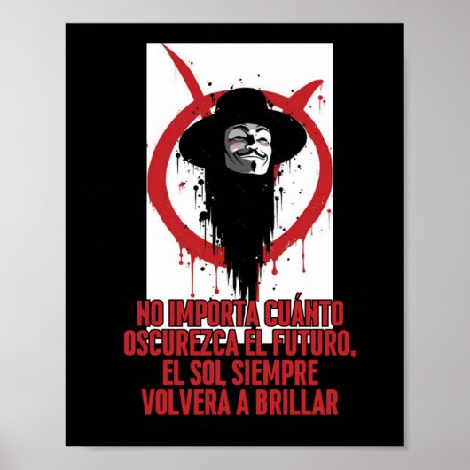 Poster Non À Quel Point L'Avenir Devient Sombre (Devant)