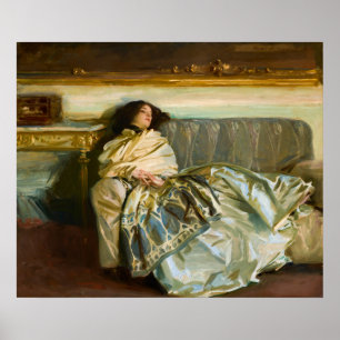 Poster Non chaloir. Repose, 1911 par John Singer Sargent