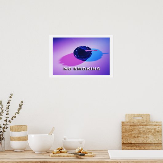 Poster non fumeur (Cuisine)