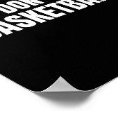 Poster Non Je Ne Joue Pas Bysketbyll Funny (Coin)