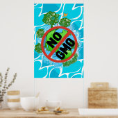 POSTER NON OGM (Cuisine)