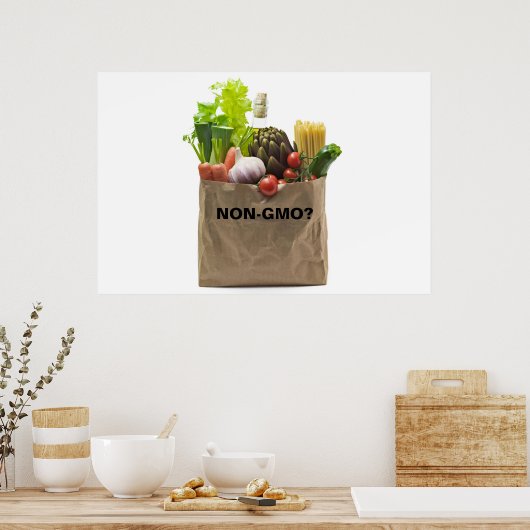 POSTER NON-OGM ? (Cuisine)