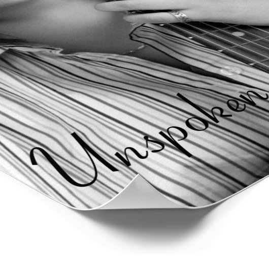 Poster "non parlé" (Coin)