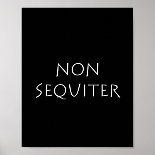 Poster Non séqueur (Devant)