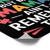 Poster Non Verbal But Mama Knows Autism Humor (Coin)