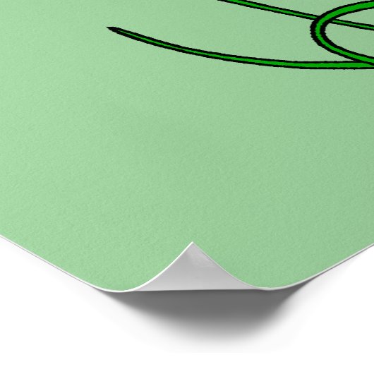 Poster Non-violence (Coin)