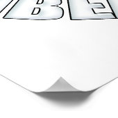 Poster nonBEARable (Coin)