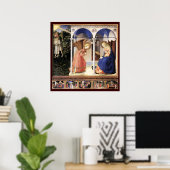 Poster NONCIATION de Fra Angelico (Bureau à domicile)