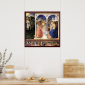 Poster NONCIATION de Fra Angelico (Cuisine)