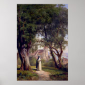 Poster nonne solitaire (Devant)