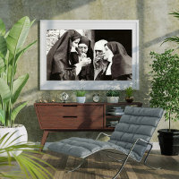 Nonnes fumant une photo vintage
