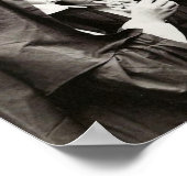 Poster Nonnes Fumer Photographie Vintage 12x8in (Coin)