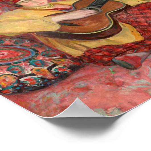 Poster Nono à La Guitare | Henri Lebasque (Coin)