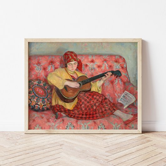 Poster Nono à La Guitare | Henri Lebasque