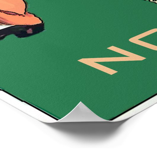 Poster NOODLES, Pasta Man et Machine, modifier le texte (Coin)