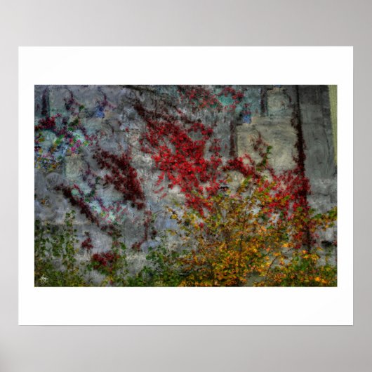 Poster Noord-land Ode aan Pollock (Voorkant)