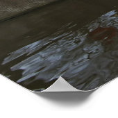 Poster Noorderkerk à Amsterdam la Pays-Bas (Coin)