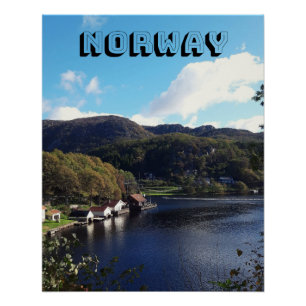 Poster Noorwegen Perfect Poster