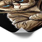 Poster Nope! Nope - Employee Work Colleagues Teenager Cat (Coin)