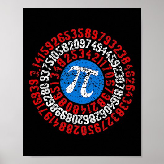 Poster Nope Pi Day Drôle Masque Visage Enseignant Quaran (Devant)