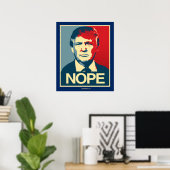 POSTER NOPE TRUMP (Bureau à domicile)