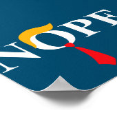 Poster Nope Trump (Coin)