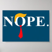 Poster Nope Trump (Devant)