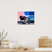 Poster NORA, RETOUR À L'AVENIR, Science Fiction, Science- (Cuisine)