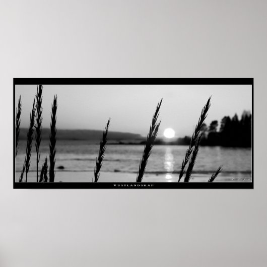 Poster Nord de la suède (Devant)