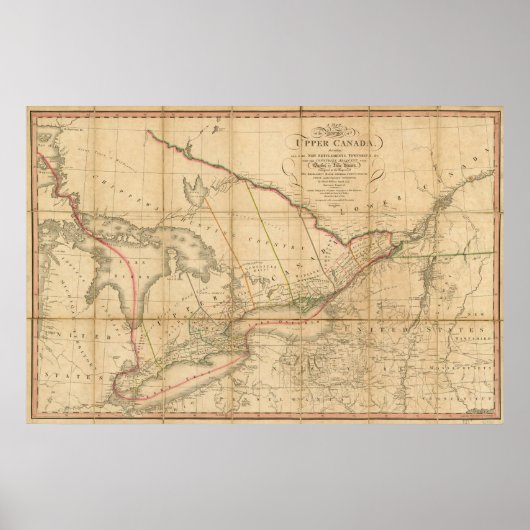 Poster Nord du Canada (Devant)