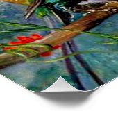 Poster Nord - Fleurs de miel et suceurs de miel (Coin)