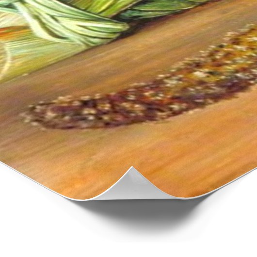 Poster Nord - Fleurs, Fruits, Palmyre, Java 1870 (Coin)