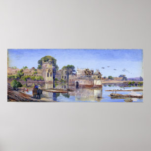 Poster Nord - Palais de Padmini Dans le Fort, Inde