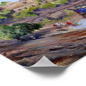 Poster Nord - Palais de Padmini Dans le Fort, Inde (Coin)