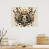 Poster Nordic Retro Pagan Art Imprimer/Poste (Cuisine)