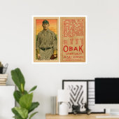 Poster Nordyke Spokane Baseball 1911 (Bureau à domicile)