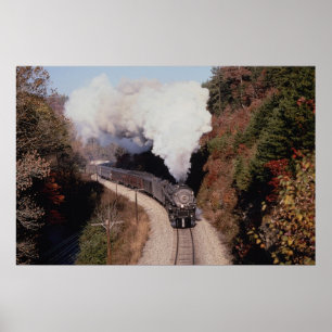 Poster Norfolk et Western, no 1218, près de Old Fort, Nor
