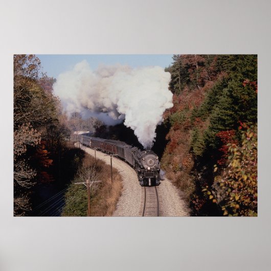 Poster Norfolk et Western, no 1218, près de Old Fort, Nor (Devant)