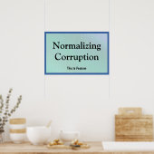 Poster Normalizing Corruption (Cuisine)