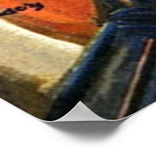 Poster Norman Saunders couverture de Marvel Science Stori (Coin)