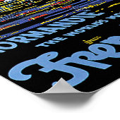 Poster Normandie à la nuit (Coin)