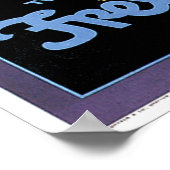 Poster Normandie Ligne Vintage Navire publicitaire (Coin)