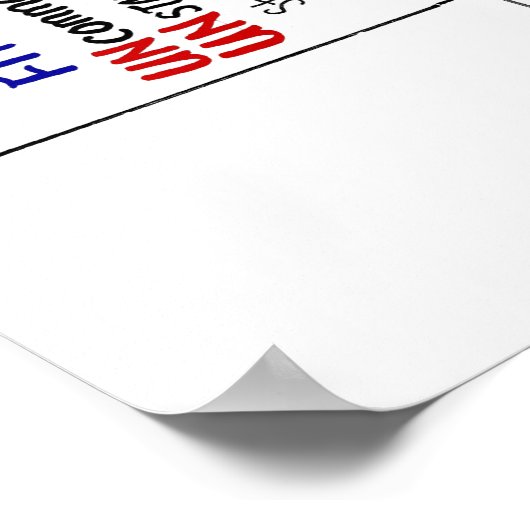 Poster Normes ONU communes de M. Fitz (Coin)