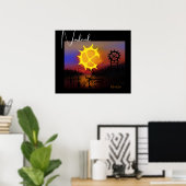 Poster Norrlands kväll (Bureau à domicile)