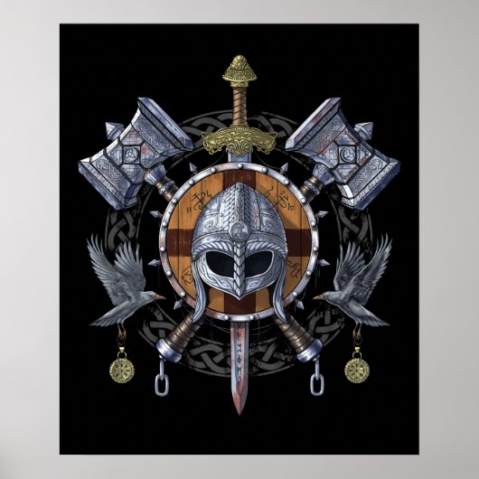 Poster Norse Viking Armory (Devant)