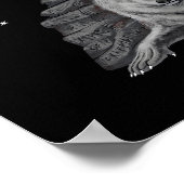 Poster Norse Viking Dieu Odin (Coin)